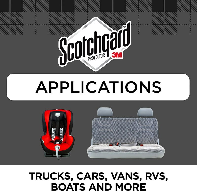 Scotchgard 4104D واقي الأقمشة والسجاد للسيارات، علبة واحدة، 10 أونصات - Image 5